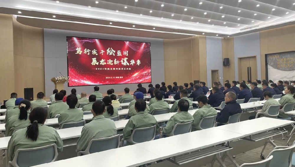 笃行实干 同谋华章│由企画木业2024年员工大会顺遂召开