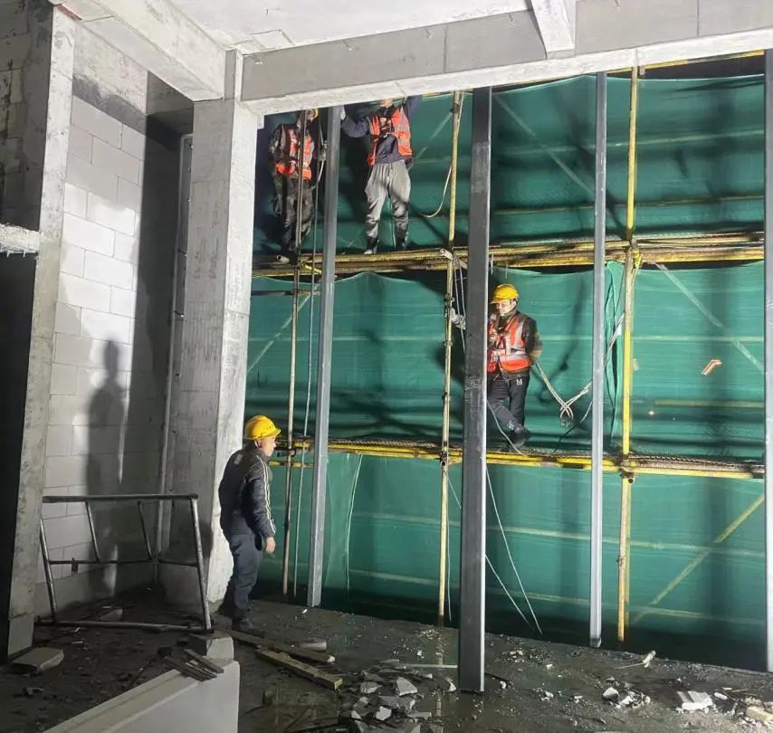 笃定目的 砥砺前行 | 球王会装饰鹿鸣未来社区二期幕墙工程举行竣备冲刺大会-球王会新闻-球王会有限公司